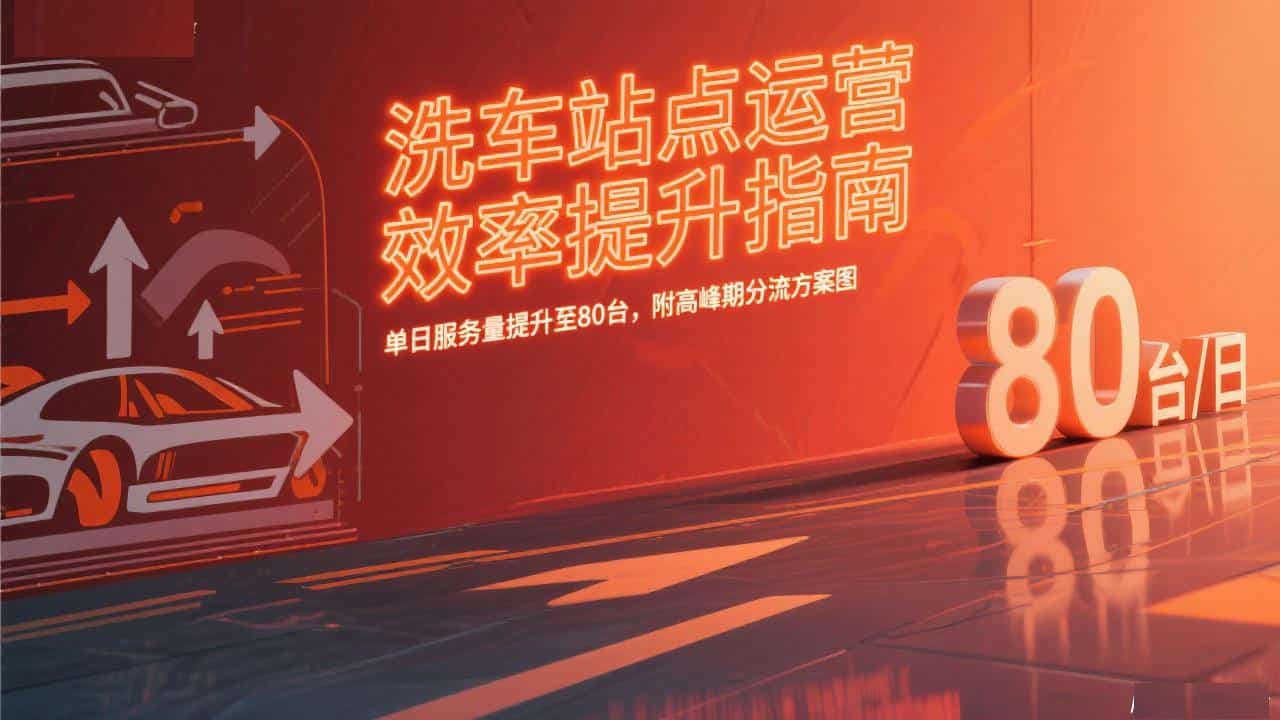 洗车站点运营场景